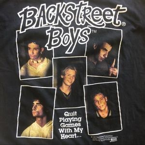 Vintage (1997) Backstreet Boys Band T-Shirt